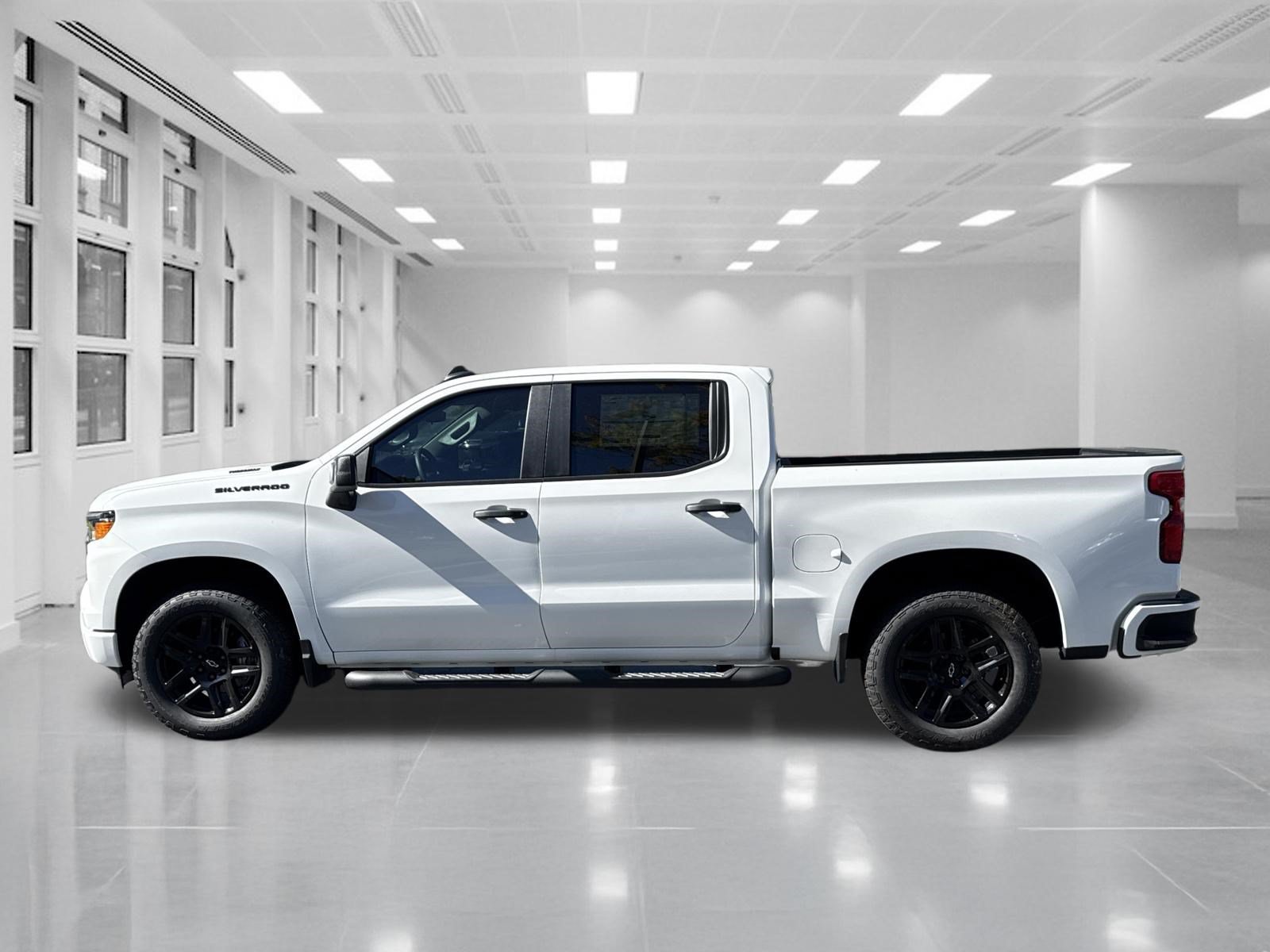 New 2026 Chevrolet Silverado 1500 Custom w/ Turbomax Blackout Package RWD image 8