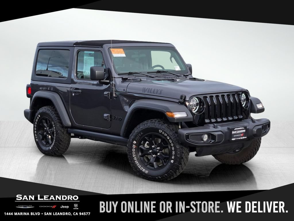 Certified 2022 Jeep Wrangler Sport AWD/4WD image 1