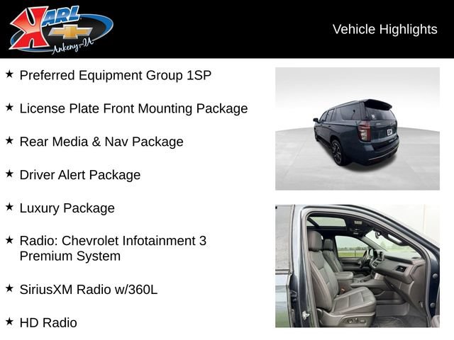 Certified 2021 Chevrolet Tahoe RST w/ Luxury Package AWD/4WD image 2