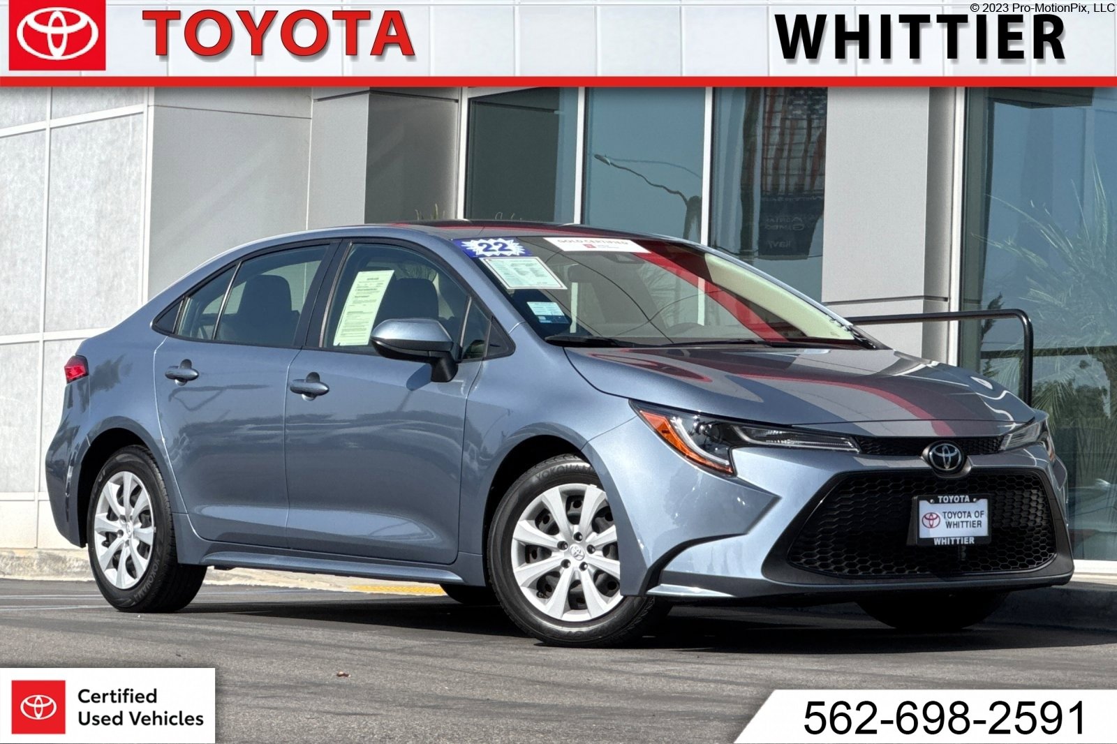 Certified 2022 Toyota Corolla LE