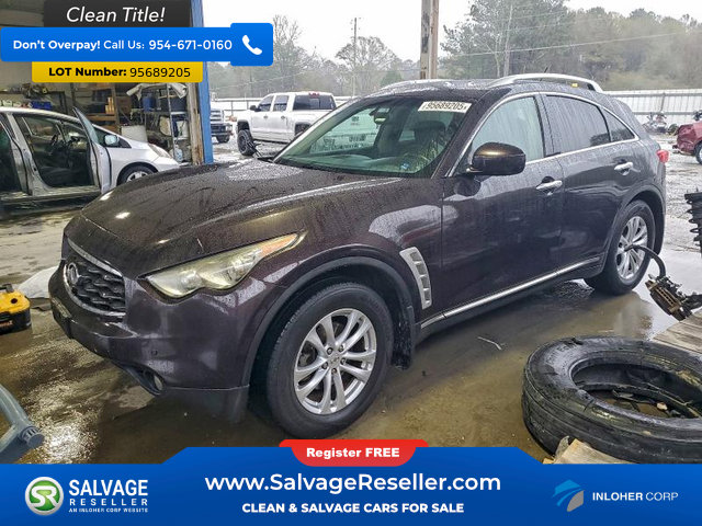Used 2010 INFINITI FX35 AWD w/ Navigation Pkg