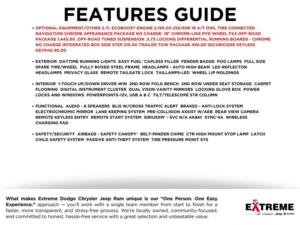 Used 2024 Ford Ranger XLT w/ FX4 Off-Road Package AWD/4WD image 2