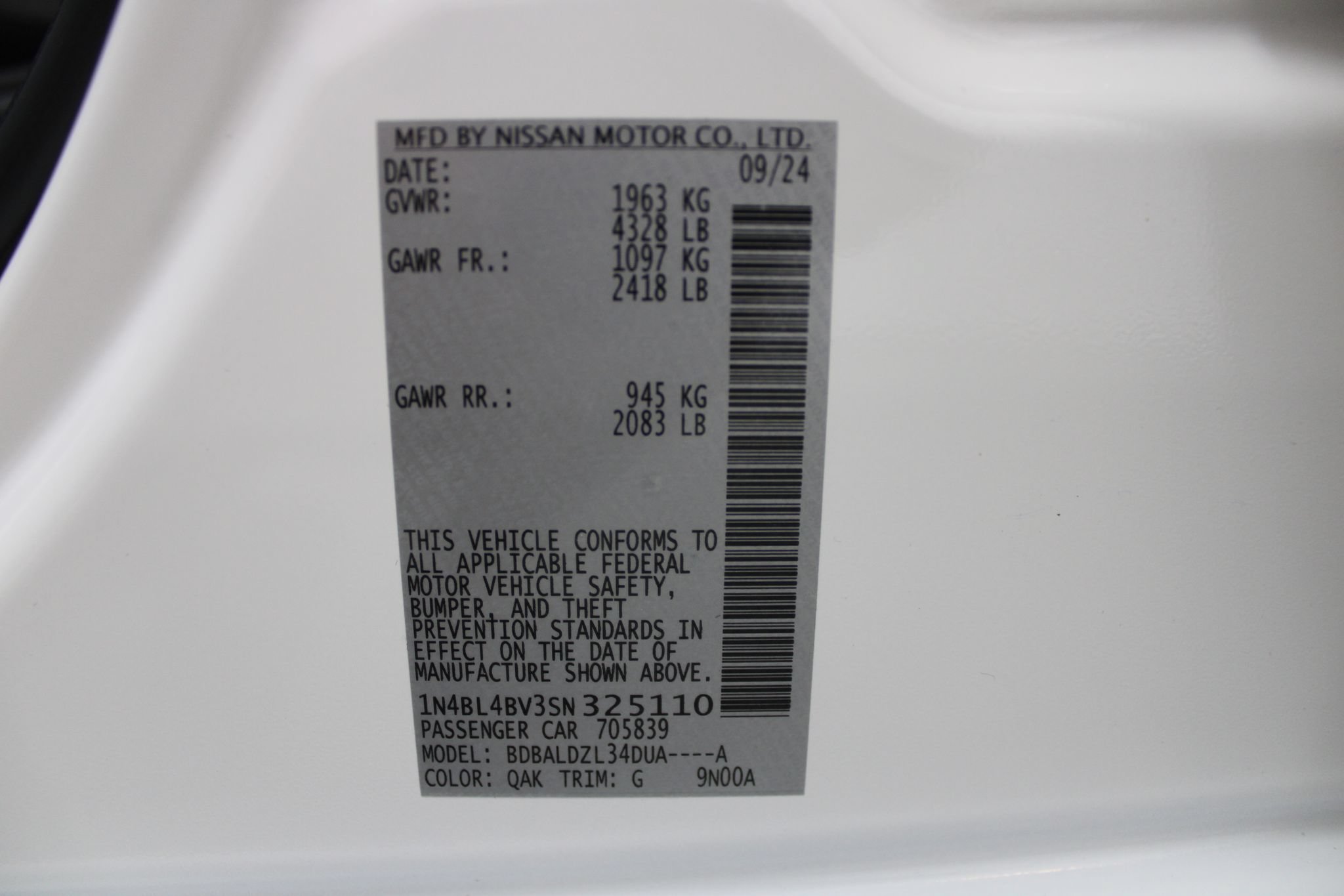 Used 2025 Nissan Altima 2.5 S FWD image 42