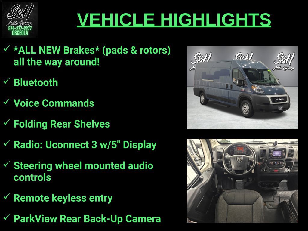 Used 2020 RAM ProMaster 3500 FWD image 3