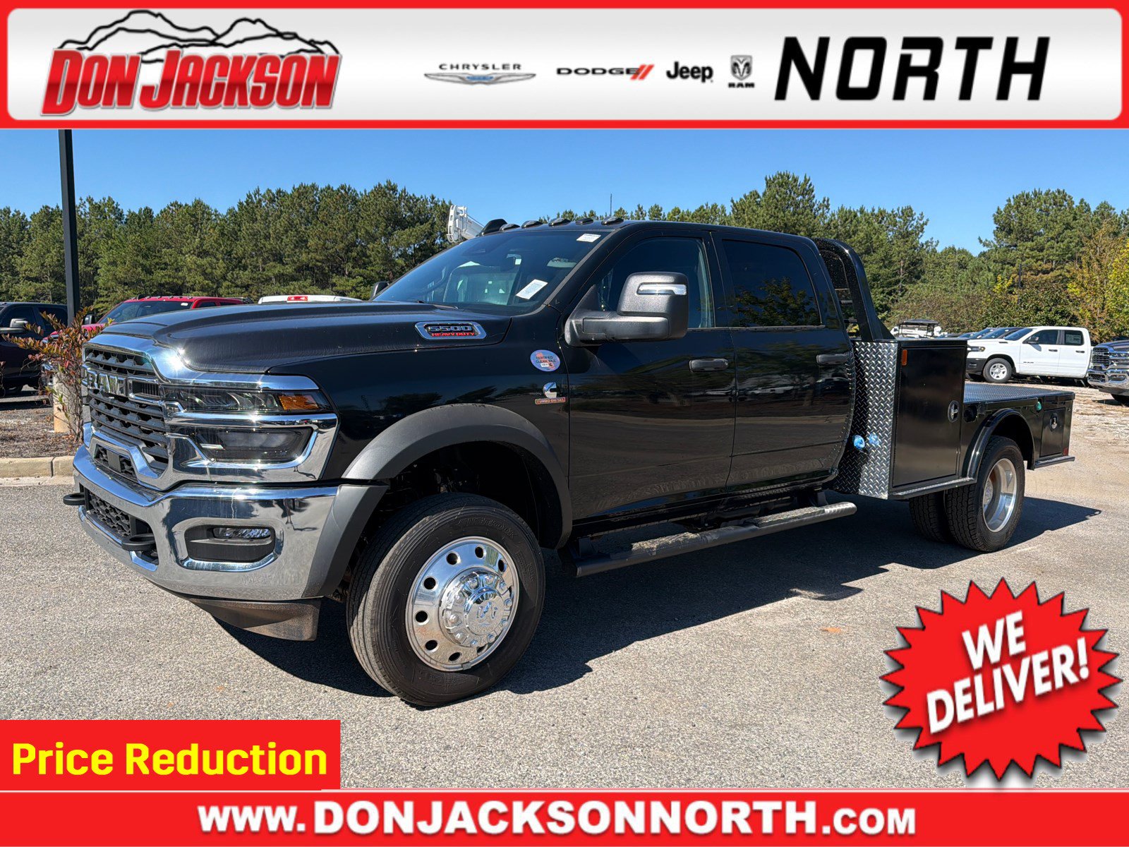 New 2026 RAM 5500 Tradesman w/ Chrome Appearance Group