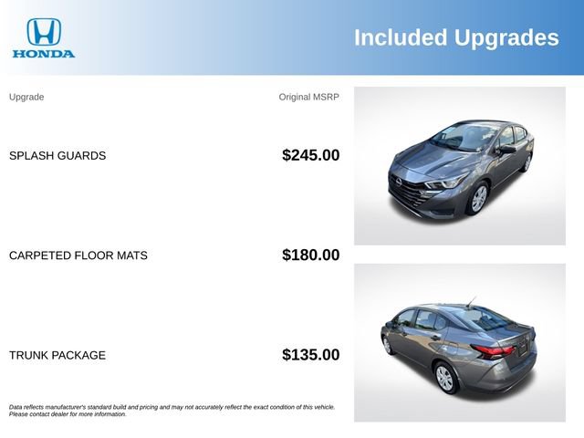Used 2024 Nissan Versa S w/ Trunk Package FWD video 3