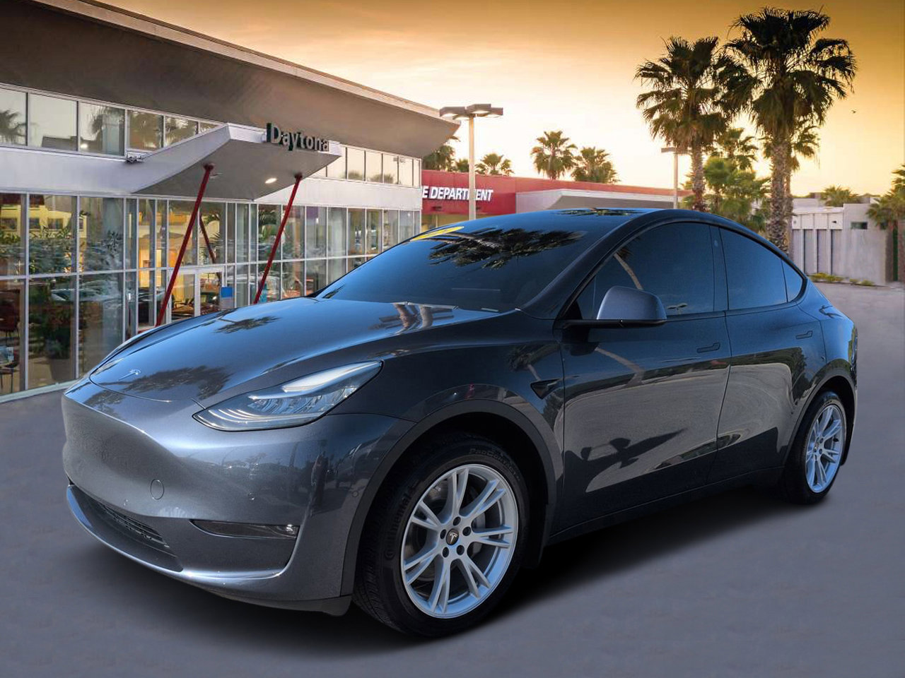 Used 2021 Tesla Model Y Long Range AWD/4WD image 7