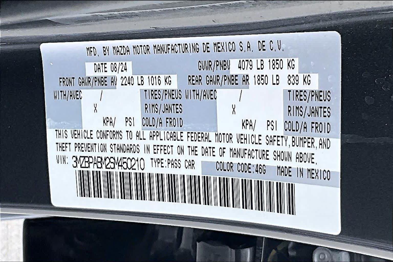 Used 2025 MAZDA MAZDA3 s FWD image 33