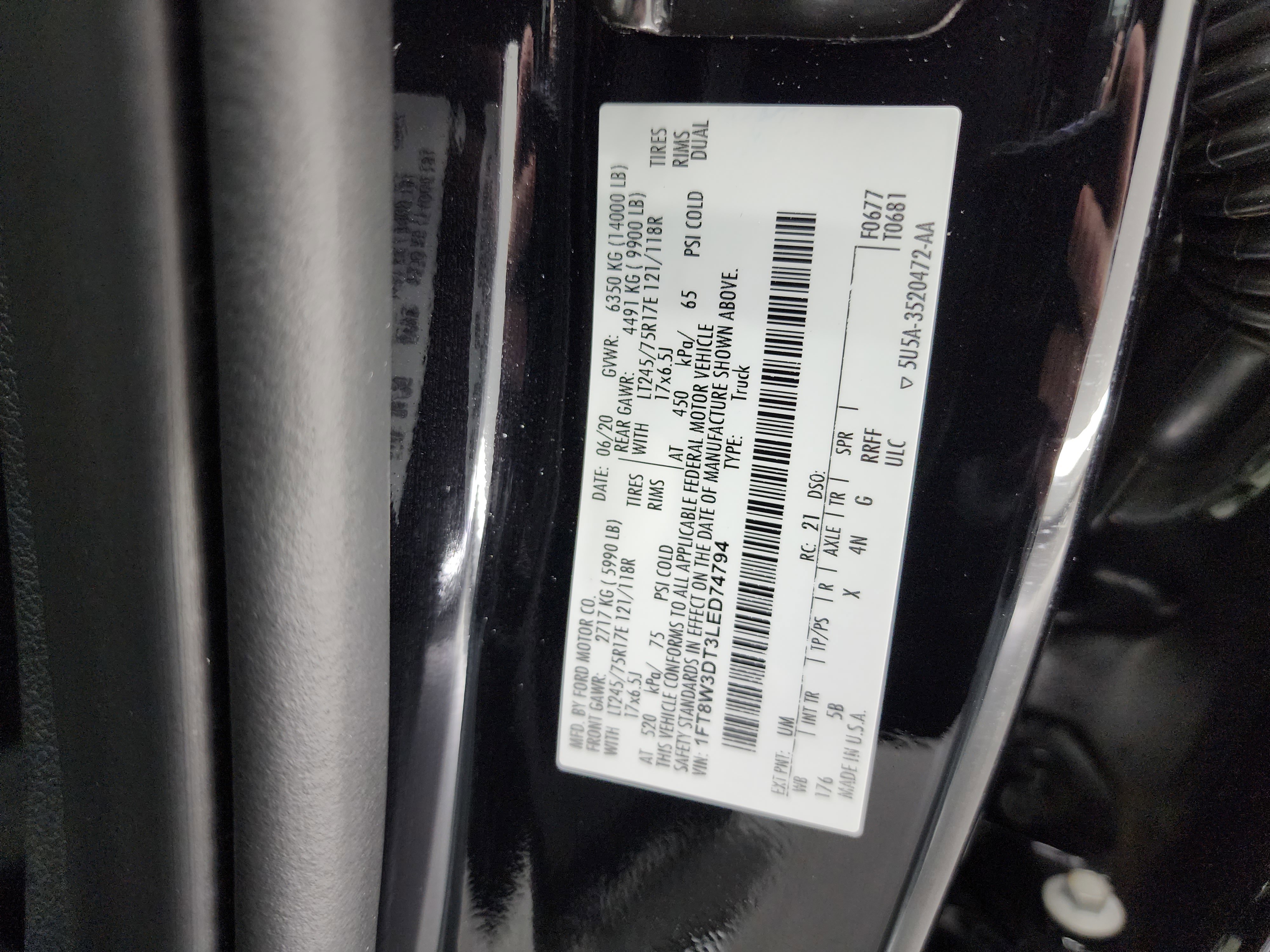 Used 2020 Ford F350 Lariat w/ Lariat Ultimate Package image 67