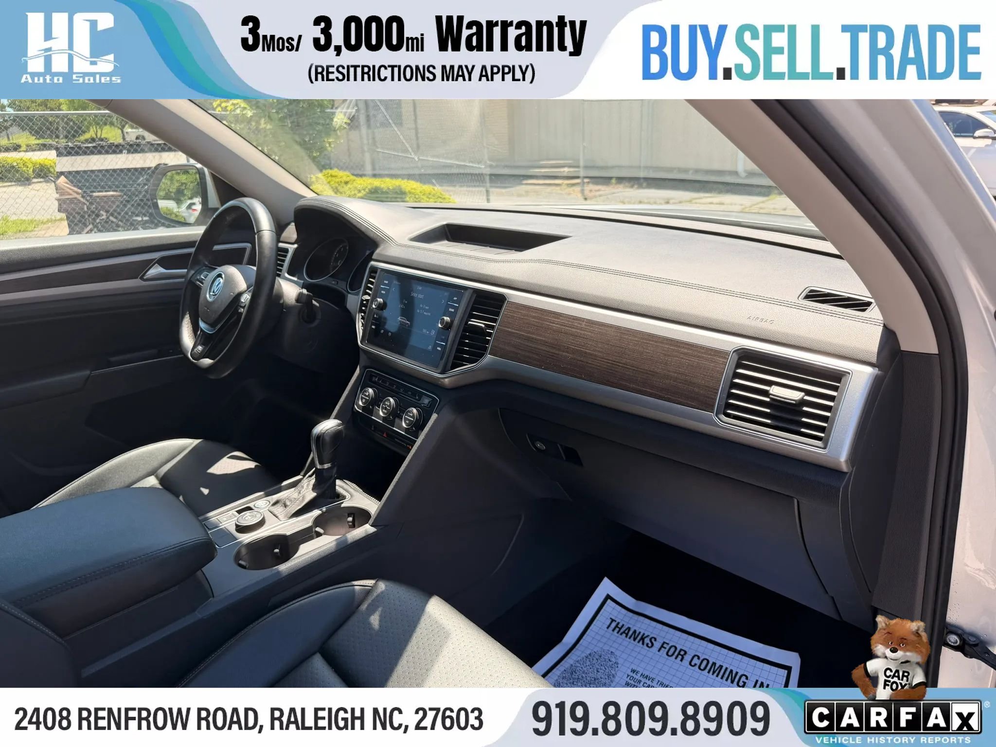 Used 2019 Volkswagen Atlas SE w/ Towing Package AWD/4WD image 22