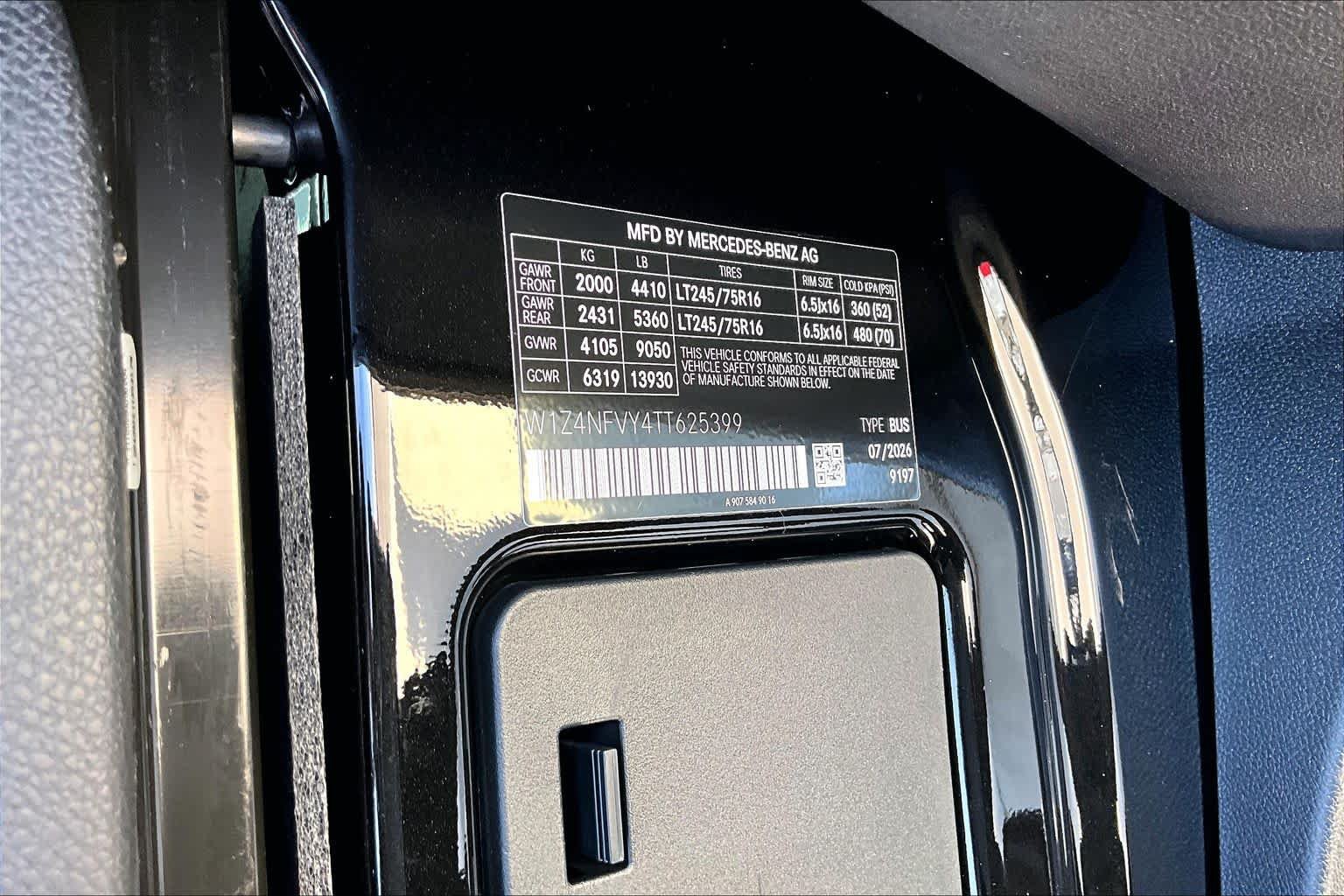 New 2026 Mercedes-Benz Sprinter 2500 image 19