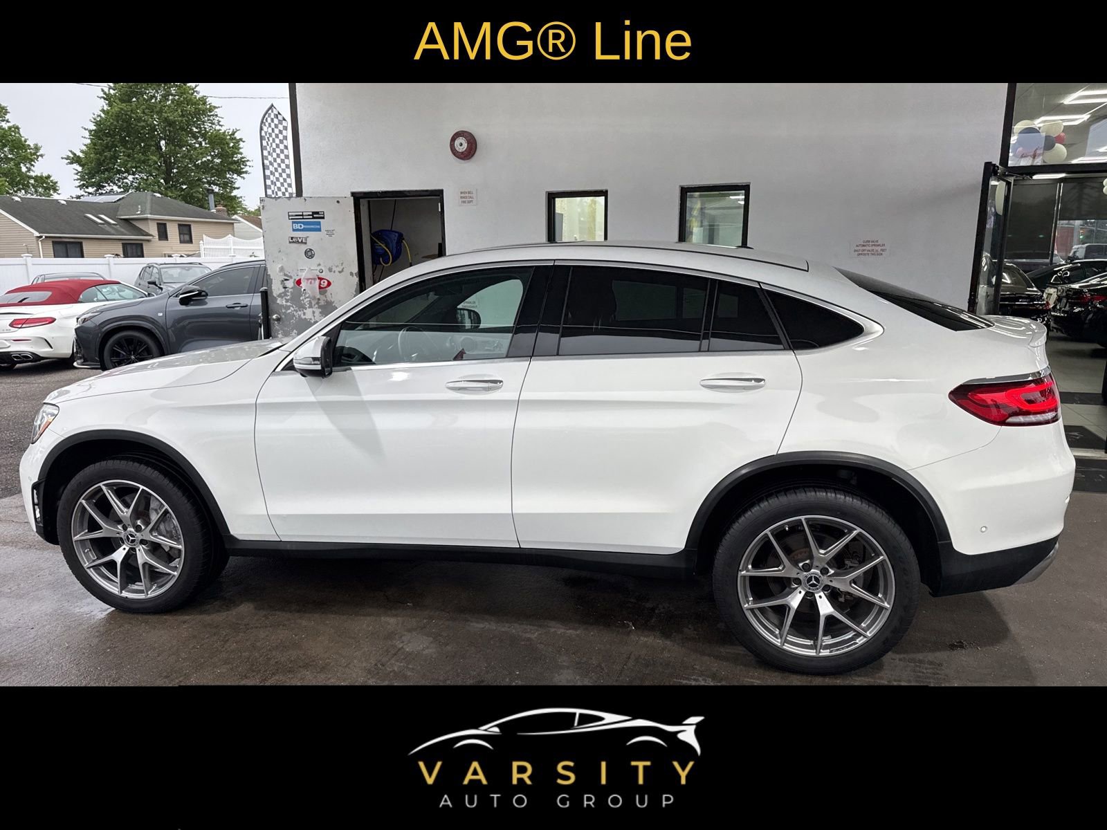 Used 2022 Mercedes-Benz GLC 300 4MATIC Coupe w/ AMG Line image 8