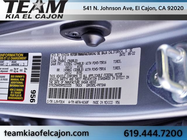 Used 2022 Toyota Tacoma SR AWD/4WD image 36