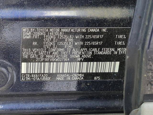 Used 2019 Toyota RAV4 XLE AWD/4WD image 14