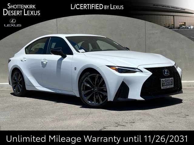 Certified 2025 Lexus IS 350 F Sport w/ Navigation Package