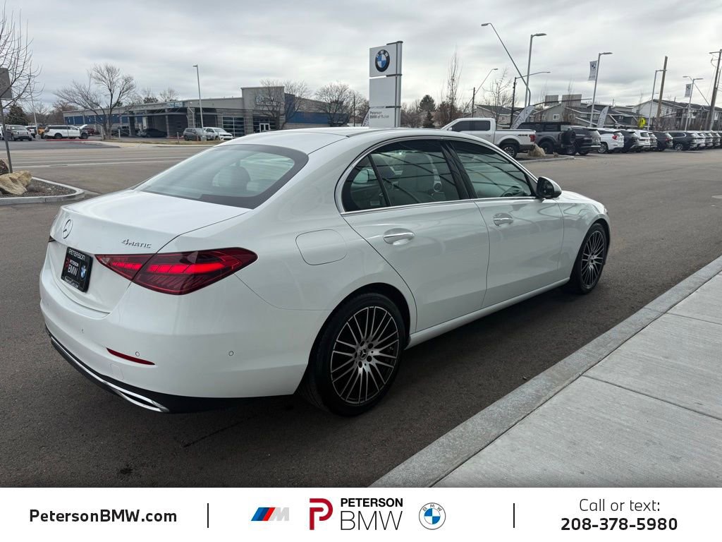Used 2025 Mercedes-Benz C 300 4MATIC Sedan image 5