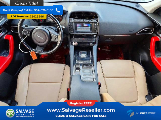 Used 2018 Jaguar F-PACE Premium AWD/4WD image 11