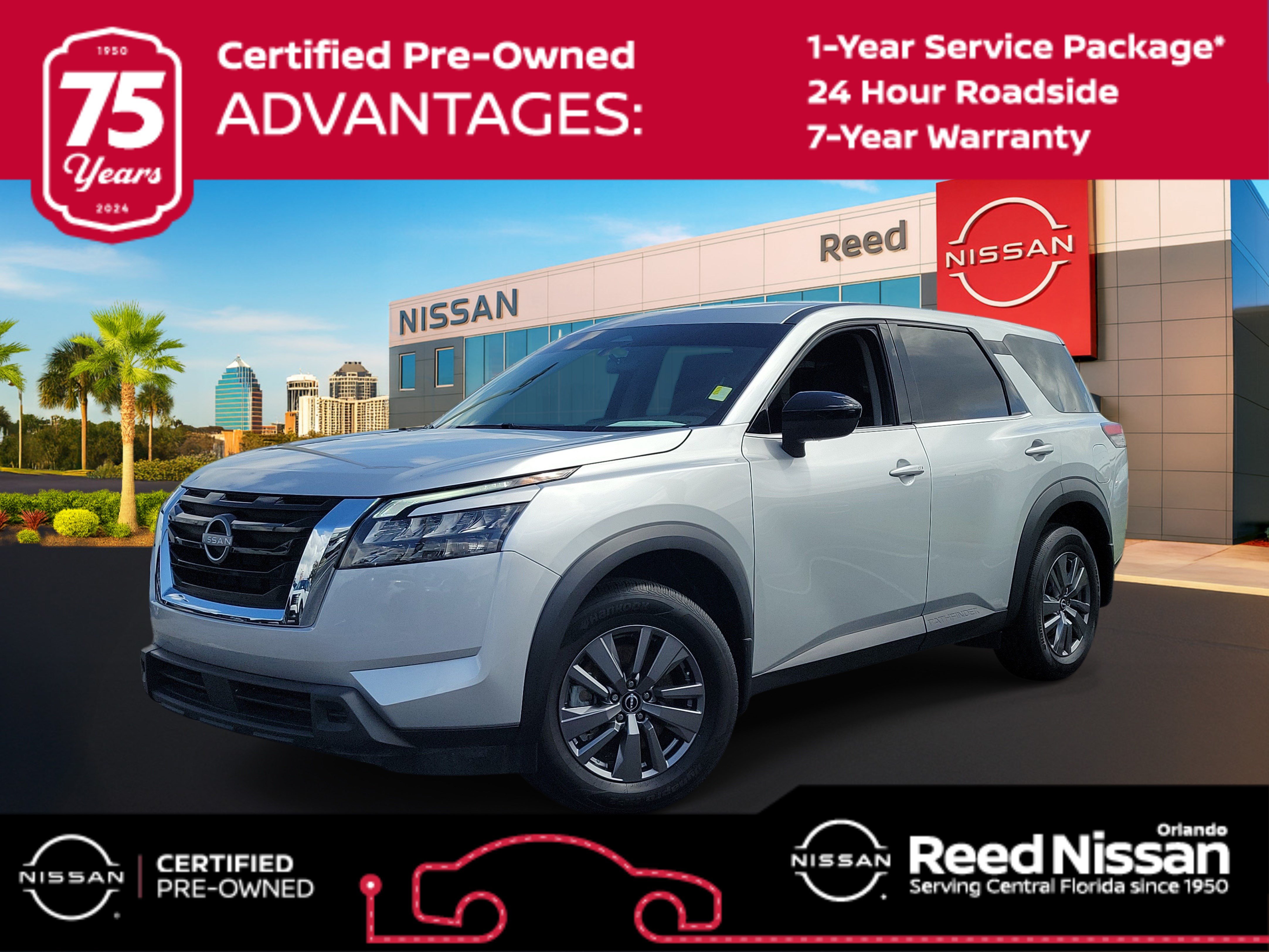 Certified 2025 Nissan Pathfinder S