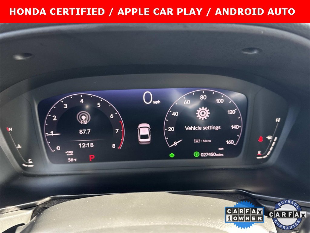 Certified 2024 Honda Accord EX image 12