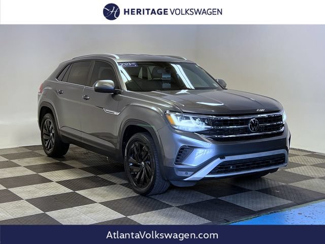Certified 2023 Volkswagen Atlas Cross Sport SE w/ Black Wheel Package