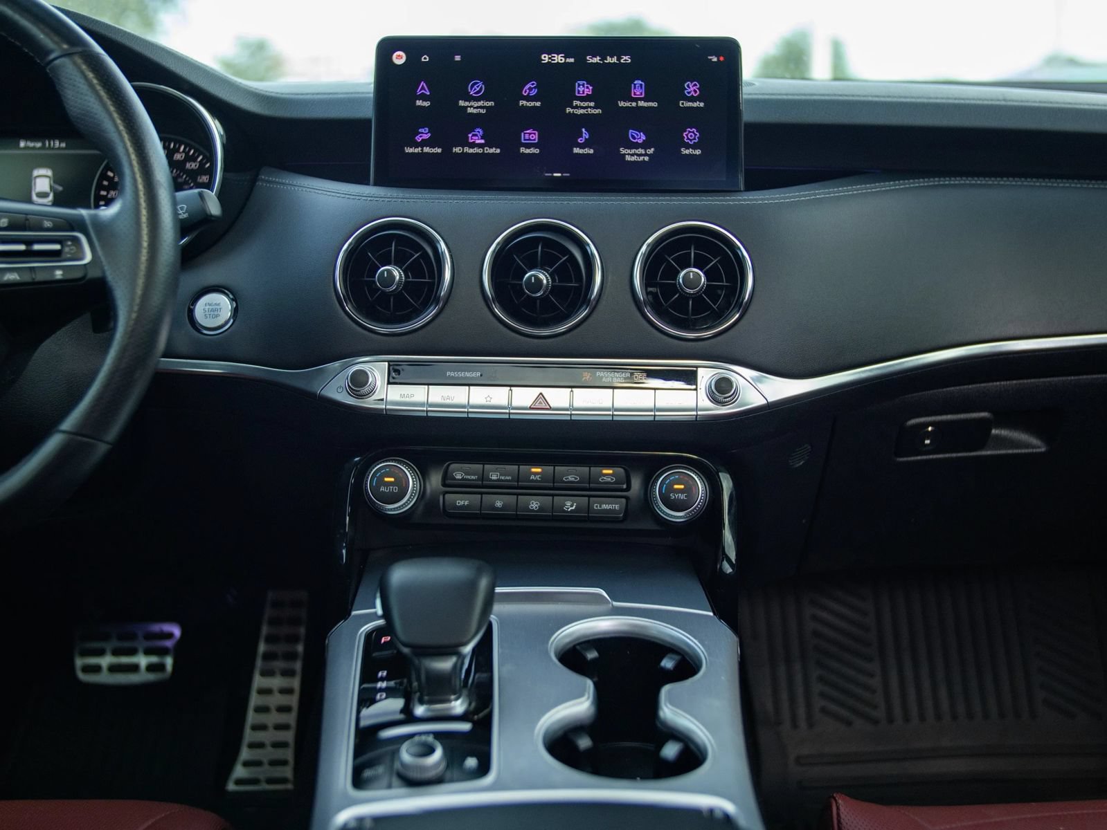 Used 2022 Kia Stinger GT2 w/ Red Interior Color Package RWD image 33
