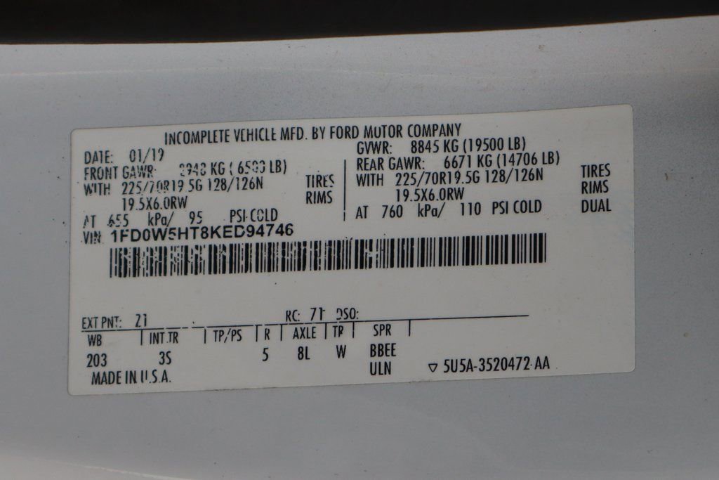 Used 2019 Ford F550 4x4 Crew Cab Super Duty image 55