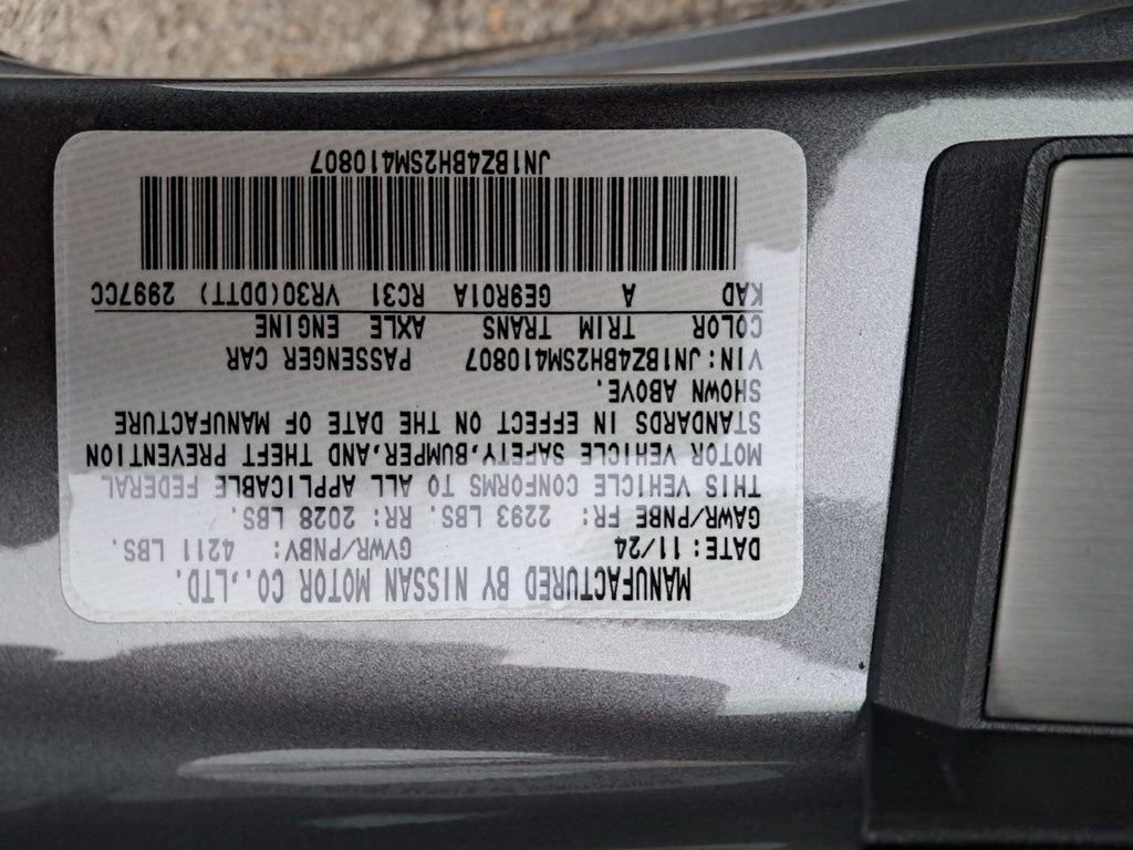 New 2025 Nissan Z Performance w/ Floor Mat Package image 31