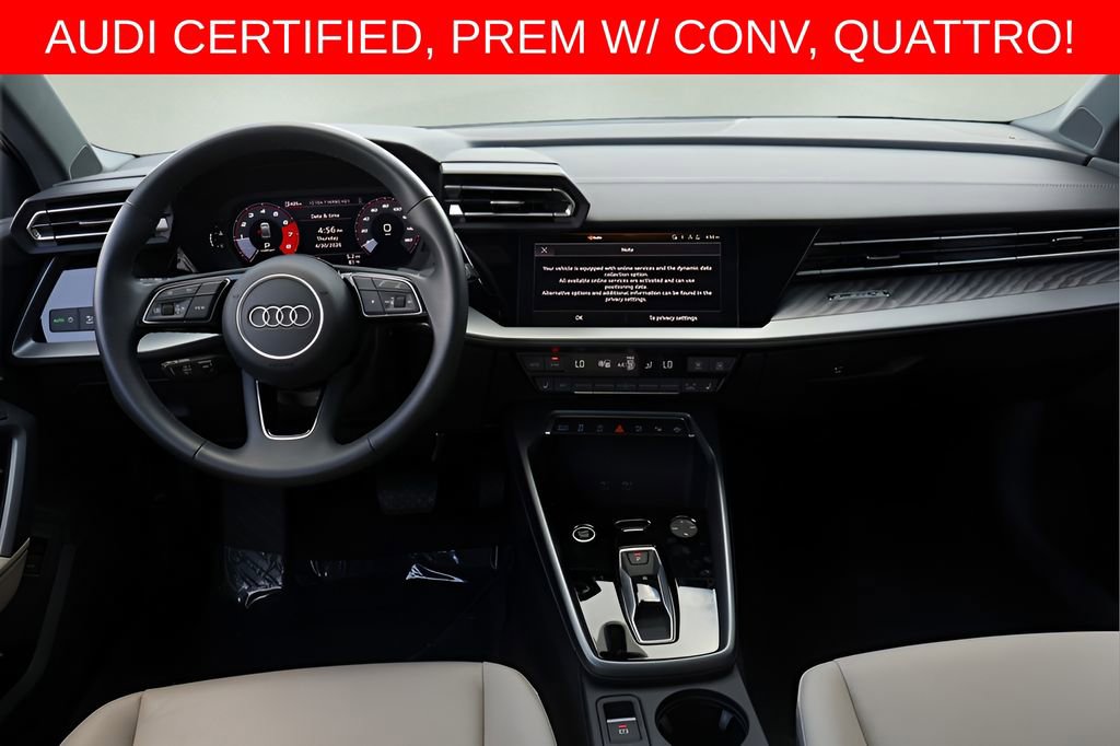 Used 2025 Audi A3 2.0T Premium w/ Convenience Package AWD/4WD image 12