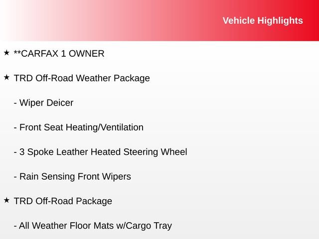 Used 2021 Toyota RAV4 TRD Off-Road w/ TRD Off-Road Weather Package AWD/4WD image 9