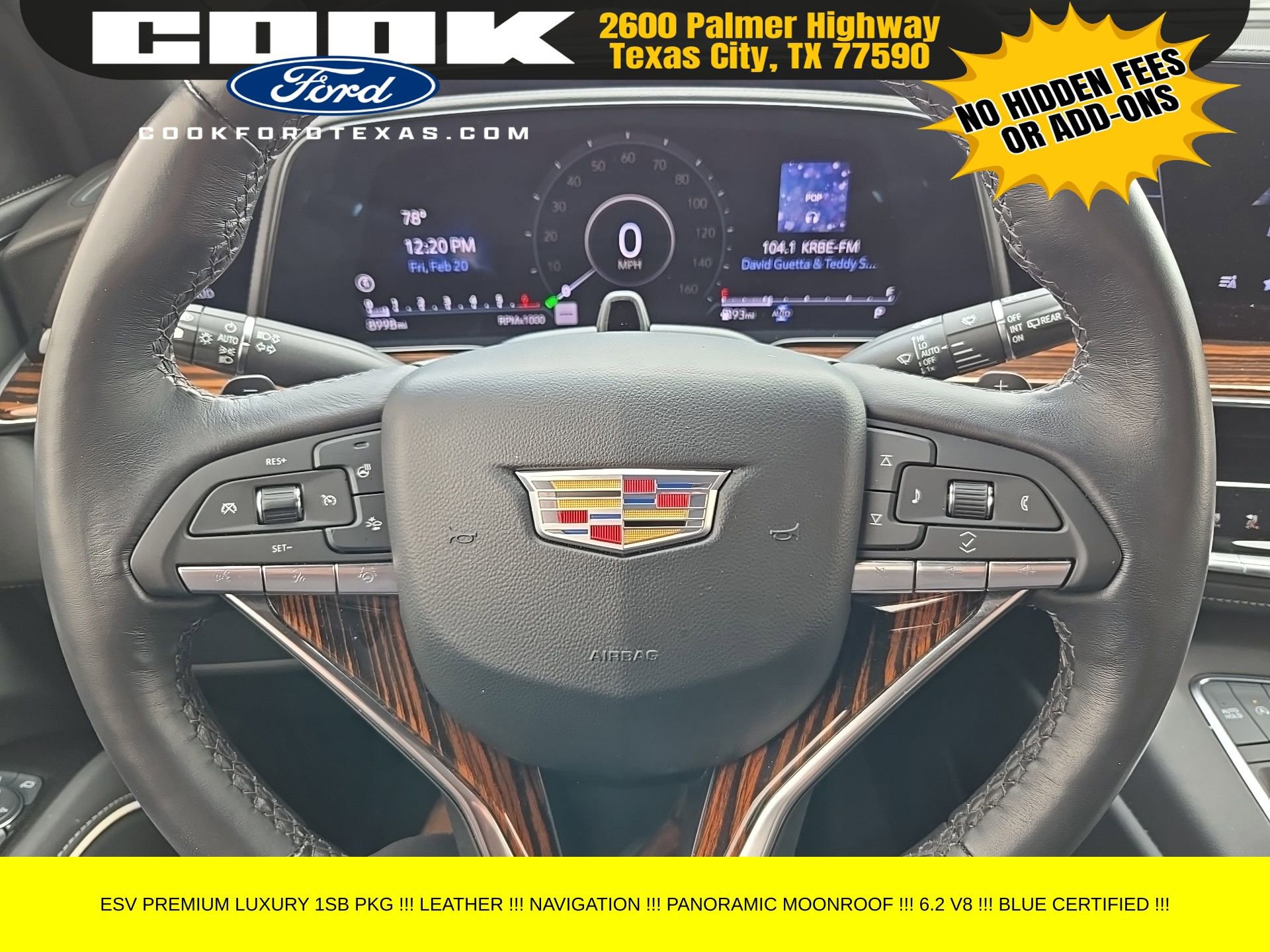 Used 2024 Cadillac Escalade ESV Premium Luxury image 9
