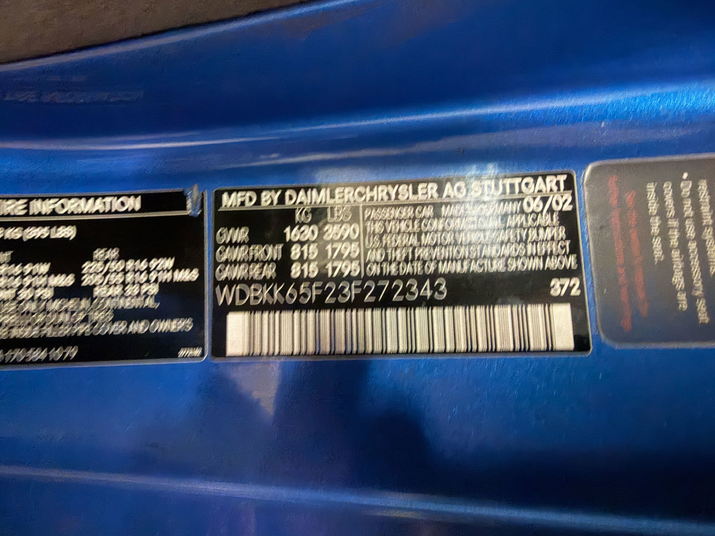 Used 2003 Mercedes-Benz SLK 320 image 51