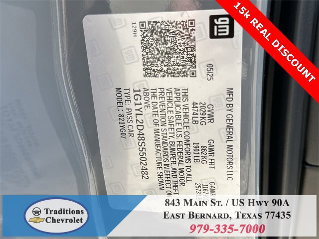 New 2025 Chevrolet Corvette E-Ray image 31