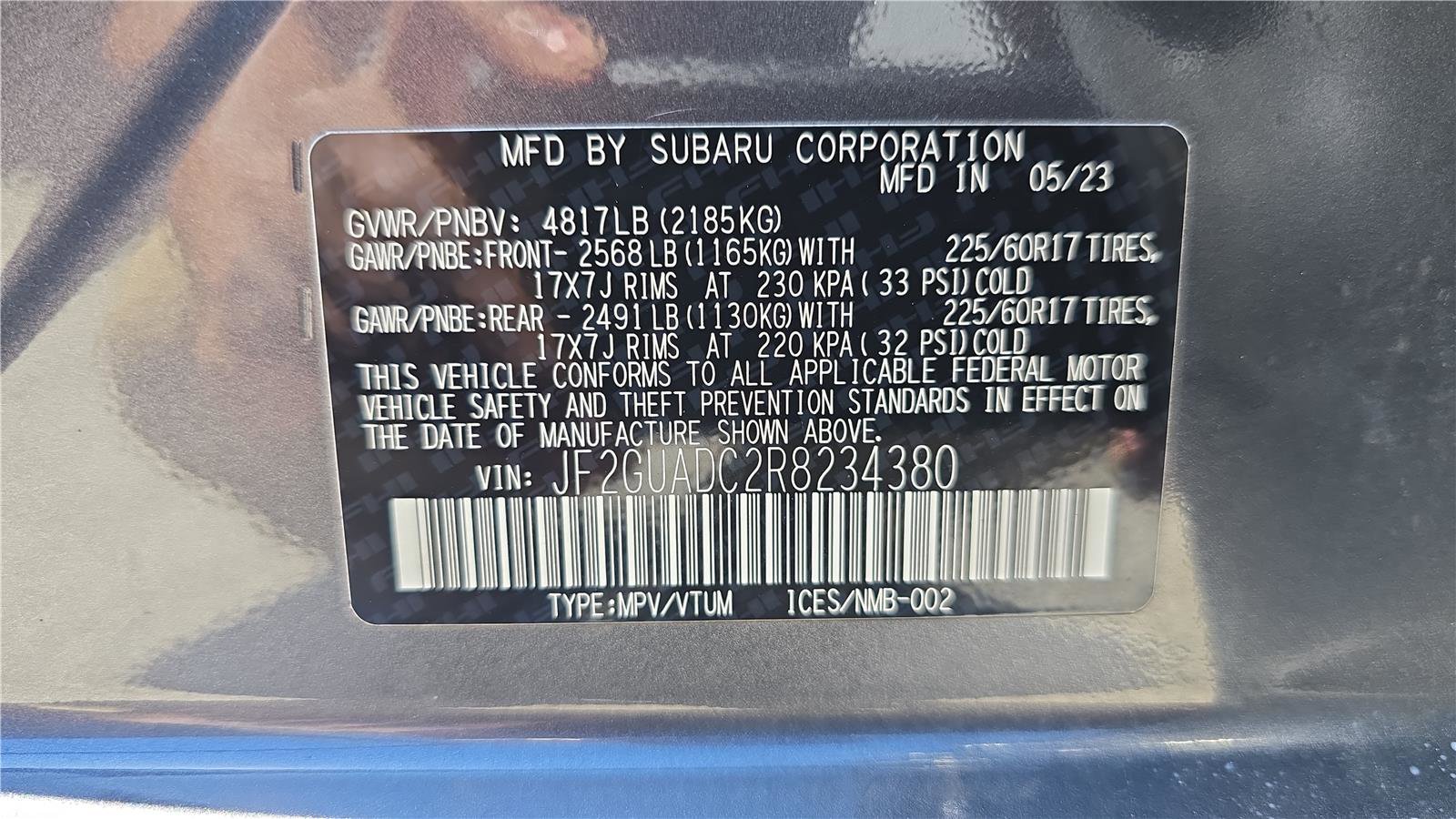 Used 2024 Subaru Crosstrek 2.0i Premium AWD/4WD image 29