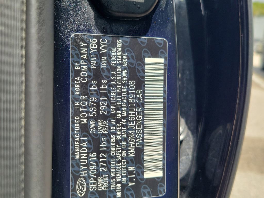 Used 2017 Genesis G80 3.8 w/ Option Group 03 image 36