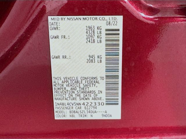 Used 2022 Nissan Altima 2.5 SR image 30