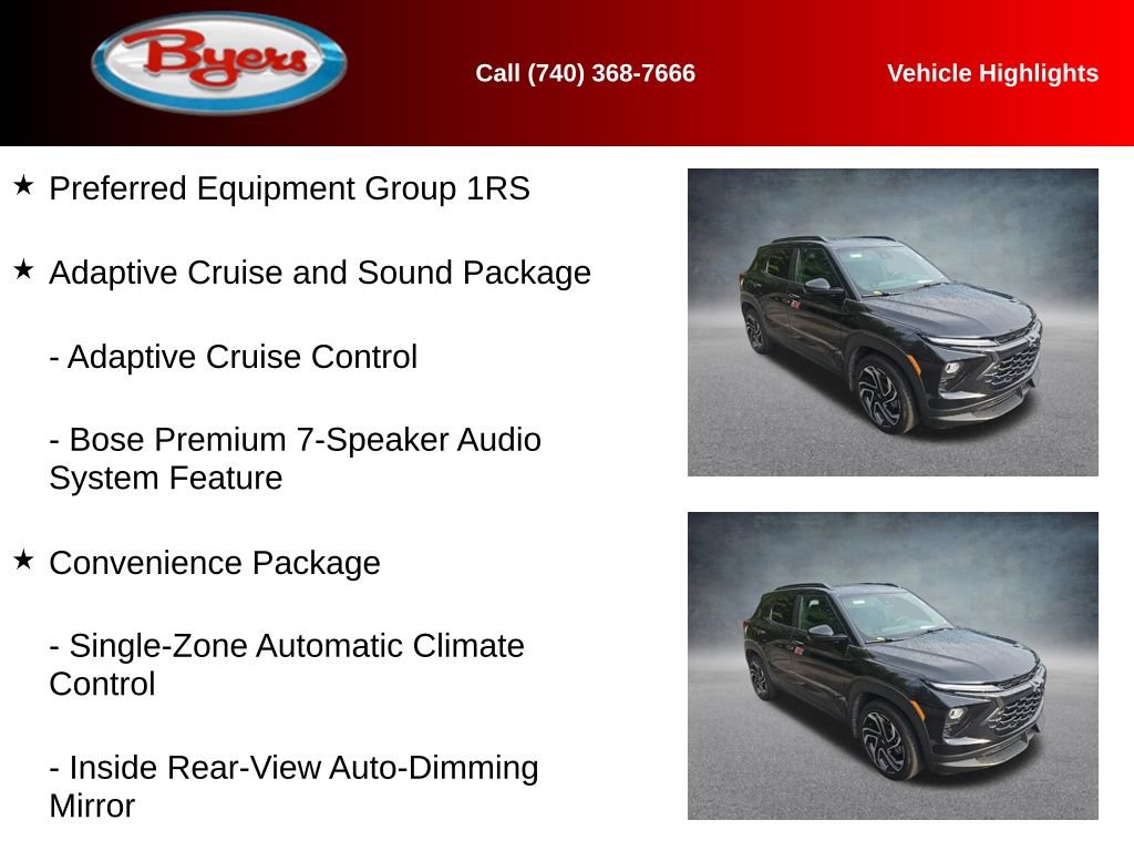Used 2025 Chevrolet TrailBlazer RS w/ Convenience Package AWD/4WD image 12