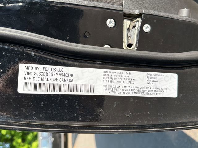 Certified 2021 Dodge Charger SXT w/ Blacktop Package RWD image 28