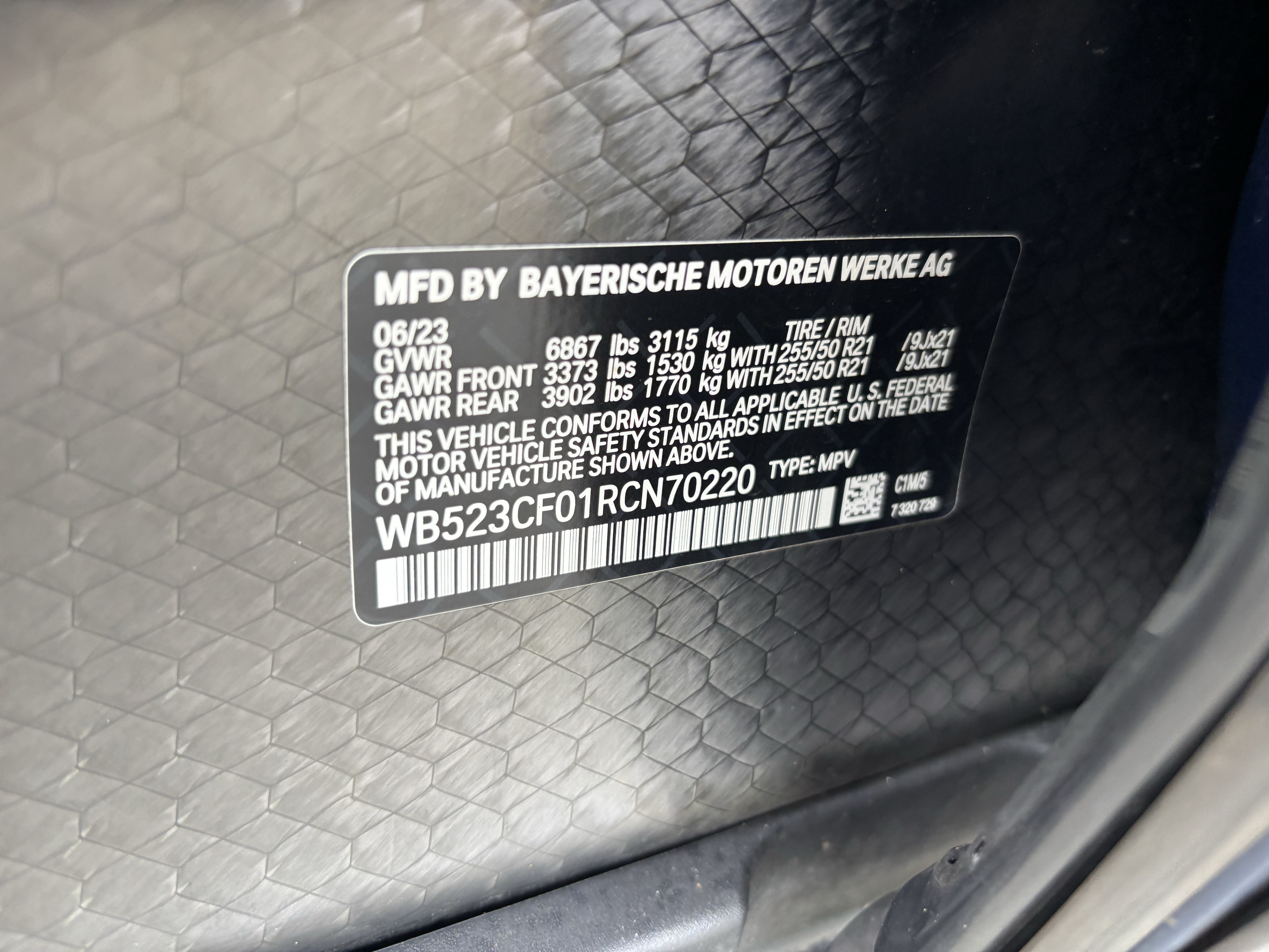 Certified 2024 BMW iX xDrive50 AWD/4WD image 37
