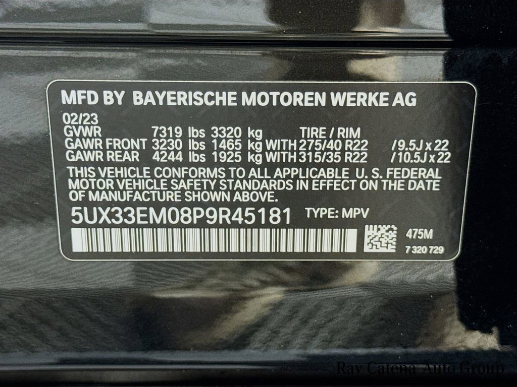 Used 2023 BMW X7 M60i w/ Executive Package AWD/4WD image 35