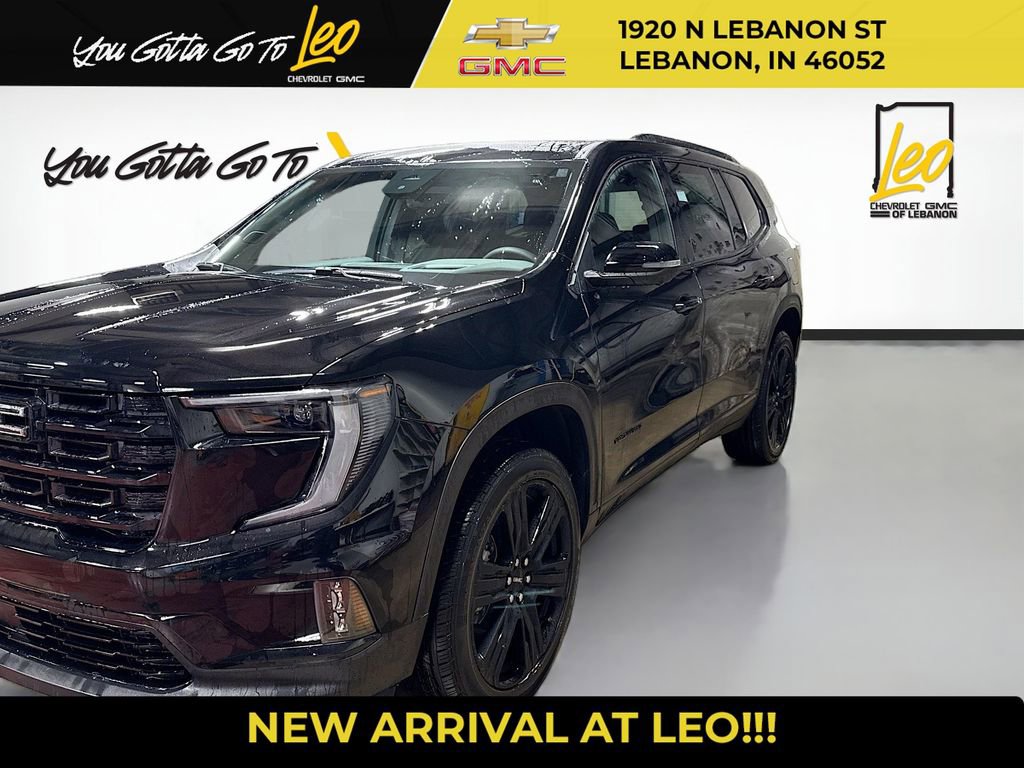 New 2026 GMC Acadia Elevation w/ Black Edition