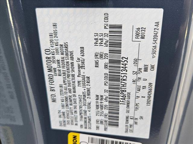 Used 2024 Ford Mustang Premium RWD image 19