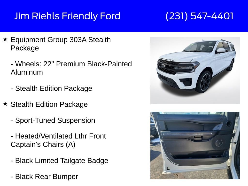 Used 2022 Ford Expedition Max Limited image 18