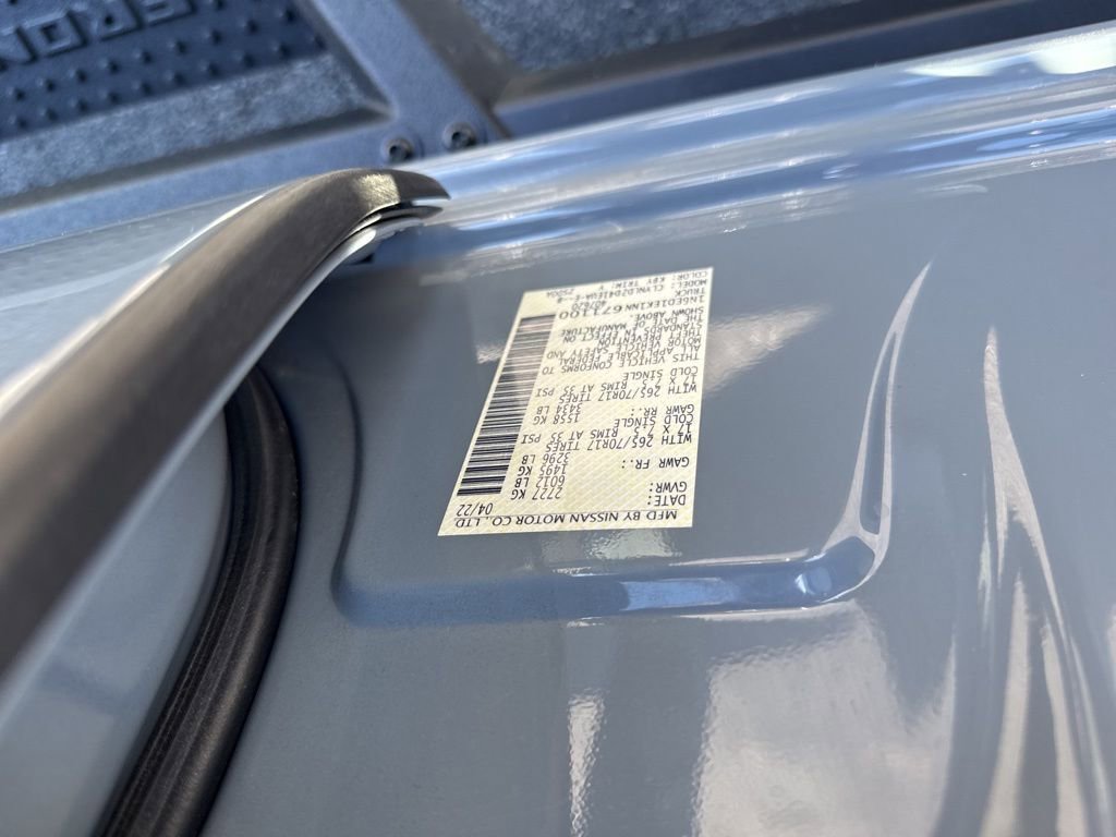 Used 2022 Nissan Frontier PRO-4X w/ Pro-4X Premium Package image 34