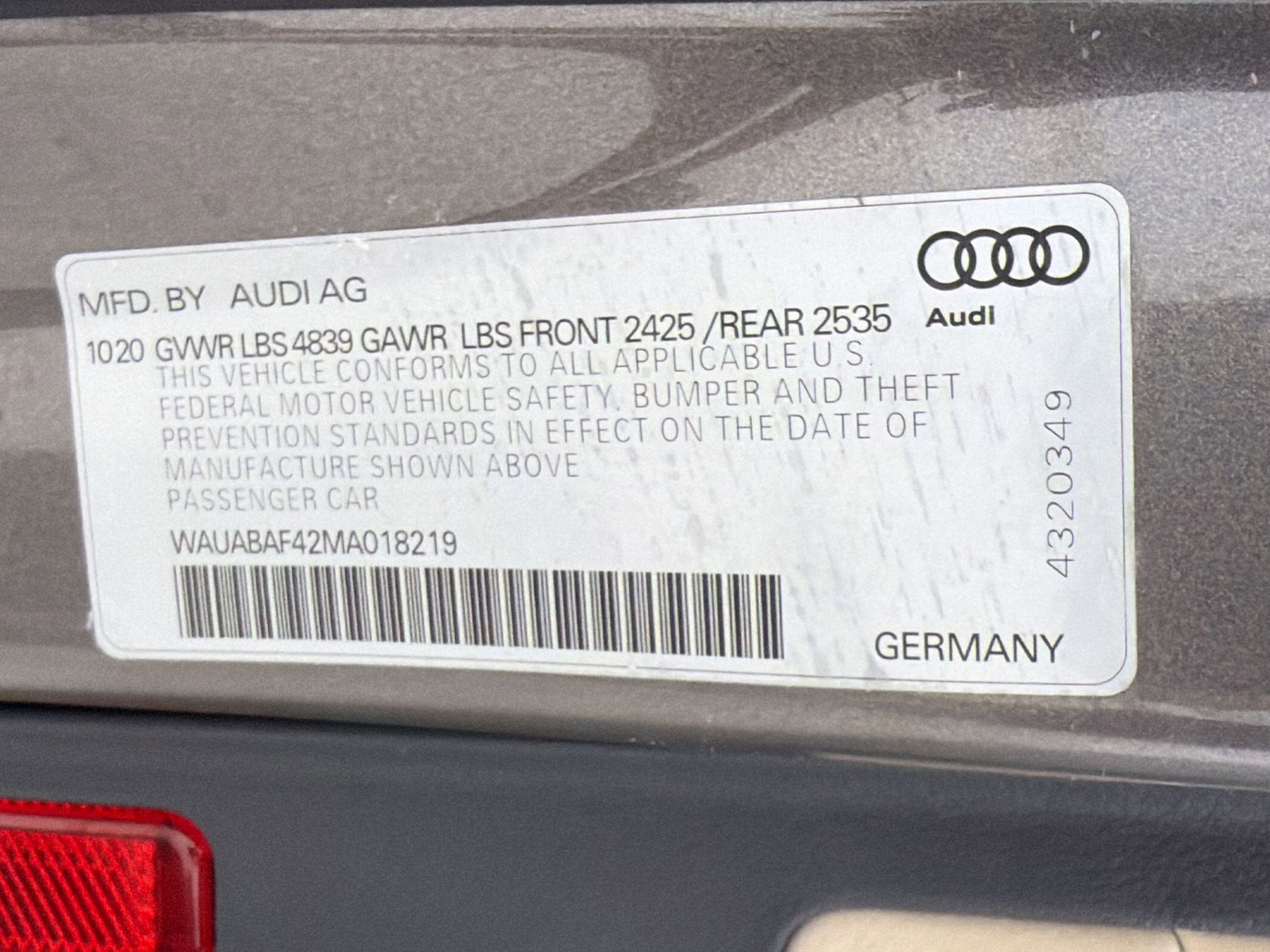 Used 2021 Audi A4 2.0T Premium w/ Convenience Package image 21