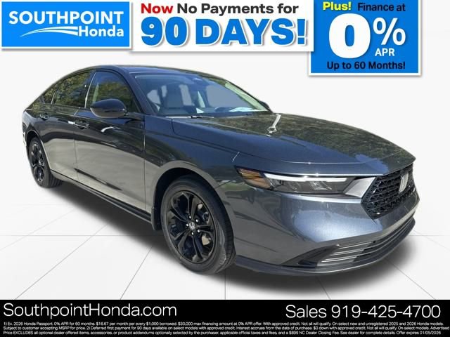 New 2025 Honda Accord SE image 1