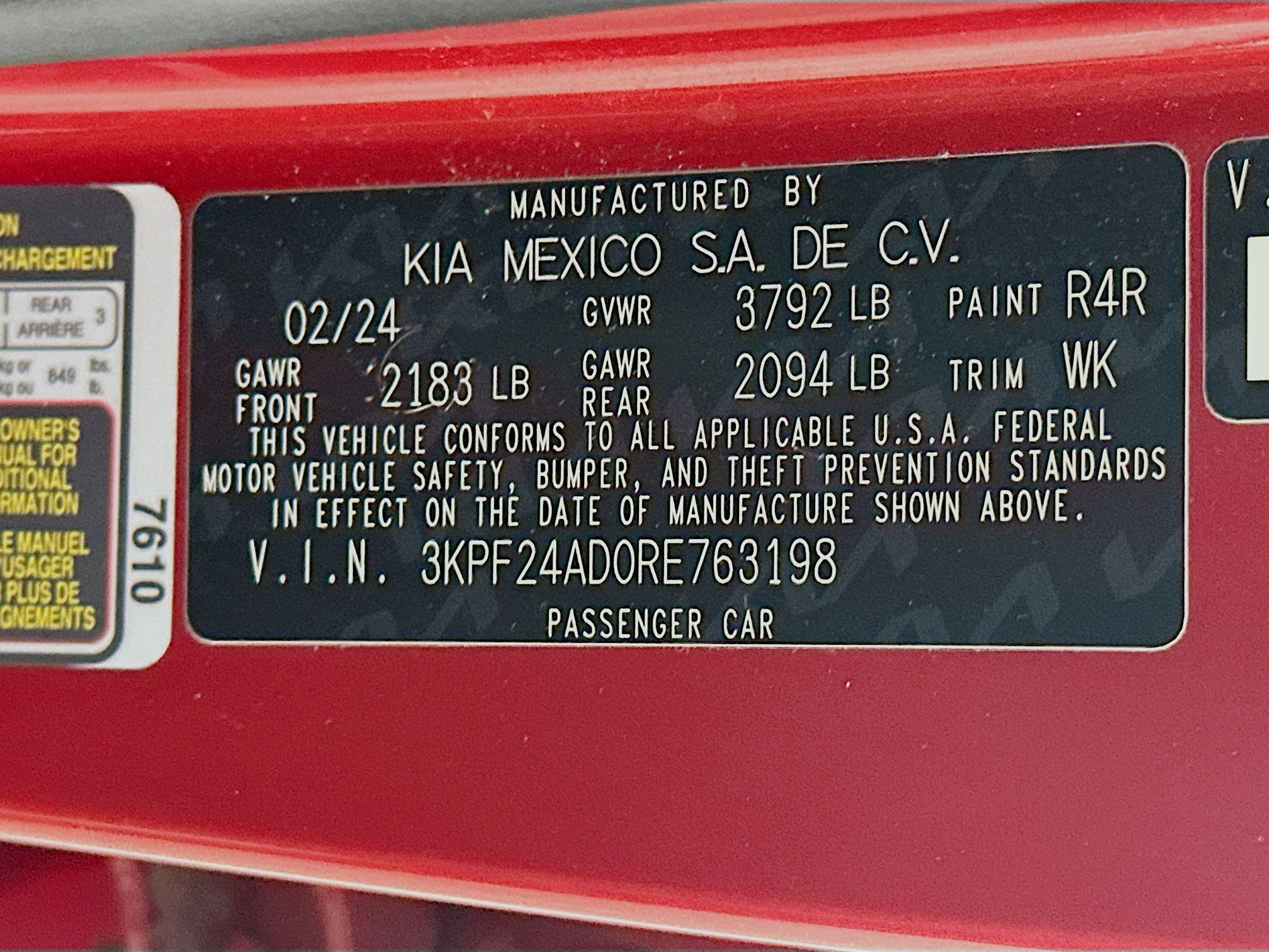 Used 2024 Kia Forte LXS image 12