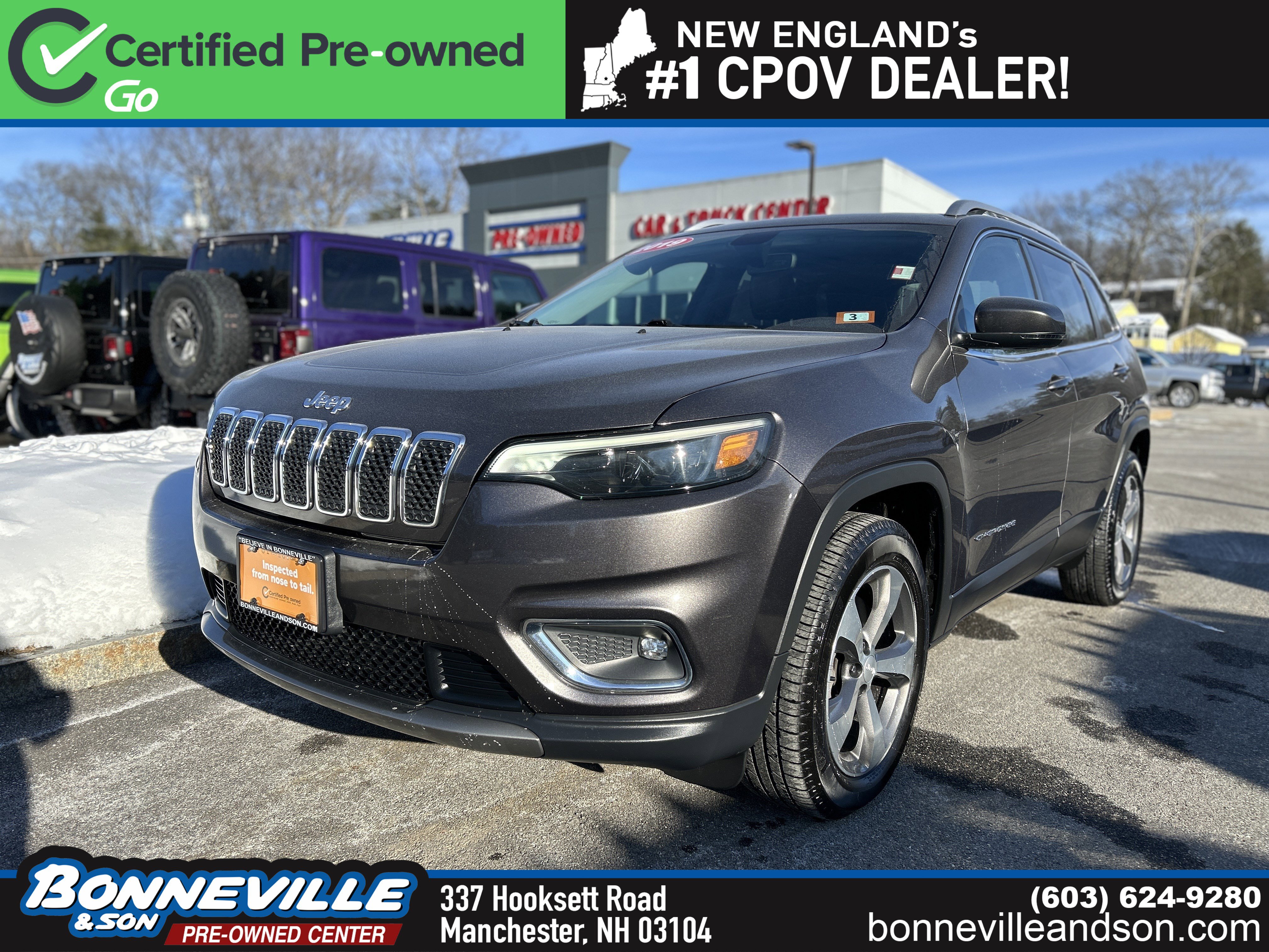 Used 2019 Jeep Cherokee Limited image 1