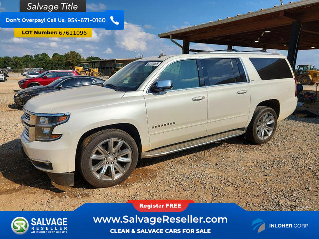 Used 2015 Chevrolet Suburban LTZ AWD/4WD image 1