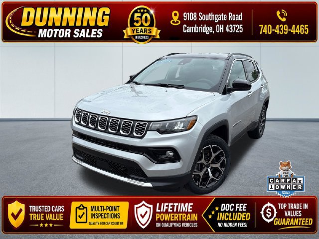Used 2025 Jeep Compass Limited AWD/4WD 360° Tour