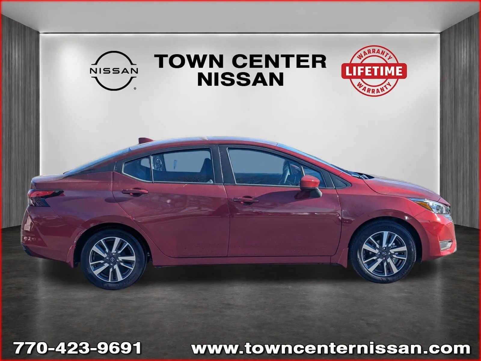 New 2025 Nissan Versa SV w/ Trunk Package FWD image 9
